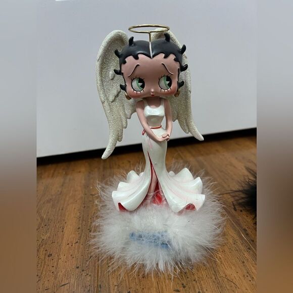 Betty boop angel and devil bobble heads figurine statue - Picture 5 of 11